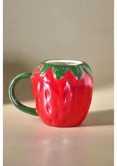 Karaca Strawberry 680 Ml Mug Kırmızı
