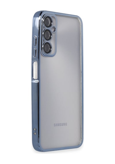 Samsung Galaxy  Uyumlu,  A05s Kılıf Razer Lensli Silikon - Açık Mavi