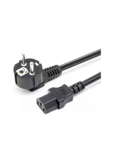 1.5 Metre Power Güç Kablosu 0.75mm 220v 10a Tv Adaptör Pc Yazıcı Oyun Konsolu Elektrik Kablosu