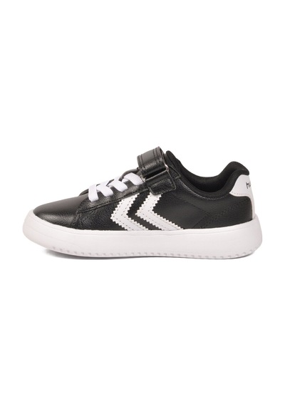 Hummel Siyah Cırtlı Hafif Cilt Unisex Çocuk Spor Ayakkabı 900869 Hml Malmo Jr