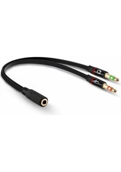 Powermaster Kulaklık Mikrofon Çevirici/ayırıcı Kablo