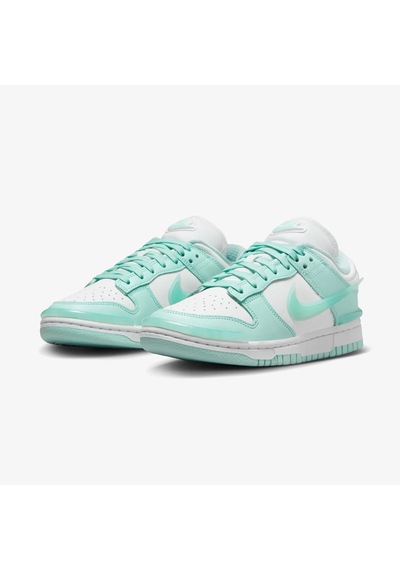 Nike Dunk Low Twist Mavi Spor Ayakkabı Dar Kalıp Dz2794-101 Beyaz