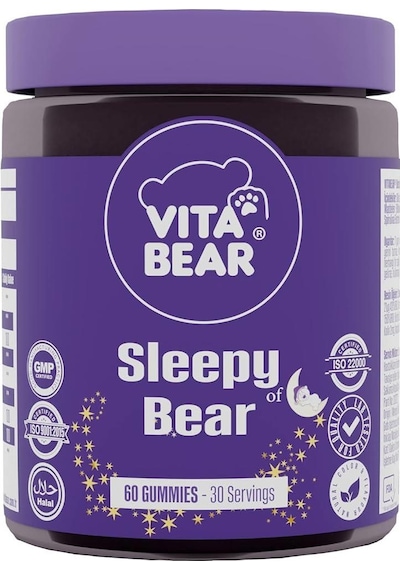 Vita Bear Sleepy Bear Gummy 60 Adet Çiğnenebilir Form