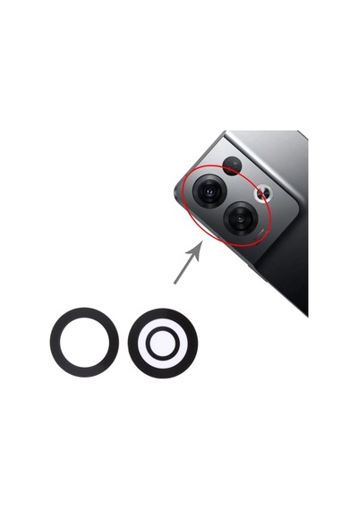 Oppo Uyumlu Reno8 Pro Kamera Lensi Cam Cph2357