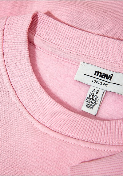 Mavi - Pembe Sweatshirt 7s10162-70973 Pembe