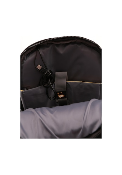 Ççs Siyah Usb Girişli Erkek Sırt Çantası 51594 Siyah