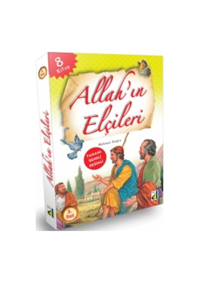 Damla Allah In Elçileri 8Kitap Takım Tamamı Renkli