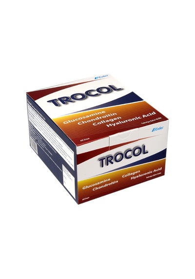 Trocol Glukozamin Kondroitin Kolajen Hyaluronic Acid 60 Şase