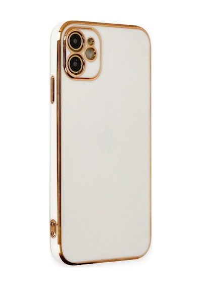 Apple Uyumlu iPhone 12 Kılıf Luxury Seri Kamera Korumalı Silikon Kapak