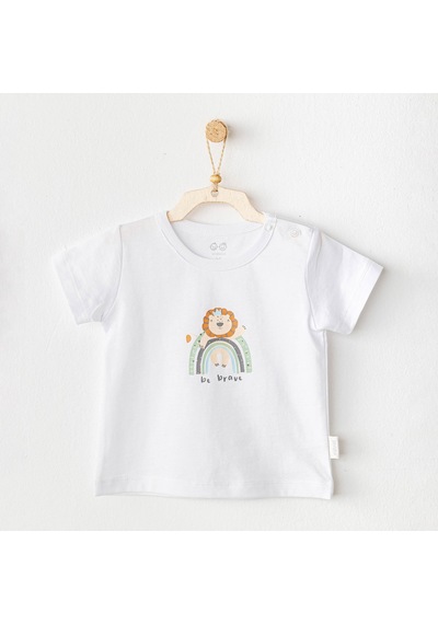 Andywawa Erkek Bebek Tshrt - Andywawa - Beyaz - 9-12 Ay - Ac25977-beyaz-9-12 Ay