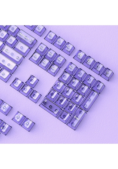 Mekanik Klavye Tuş Takımı 119 Tuş Keycaps Pbt Süblimasyonlu Çift Renkli Klavye Başlığı