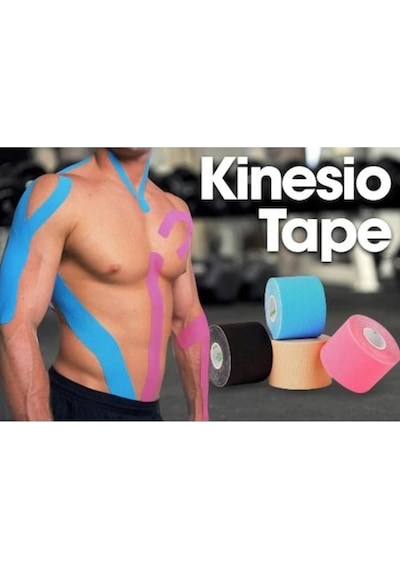 Kinesio  Bandı | Sporcu Bandı | Yeşil Kamuflaj  Bandı