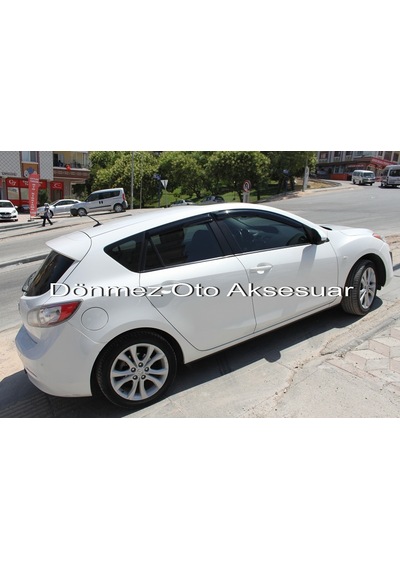 Mazda 3 Mügen Cam Rüzgarlığı Hb 2009-2014 Arası 4 Lü Çift Kelebek N11.20171