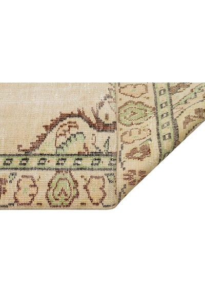 Trendy Vintage Eskitme Patchwork Yün Halı - 164x250 Cm 9993
