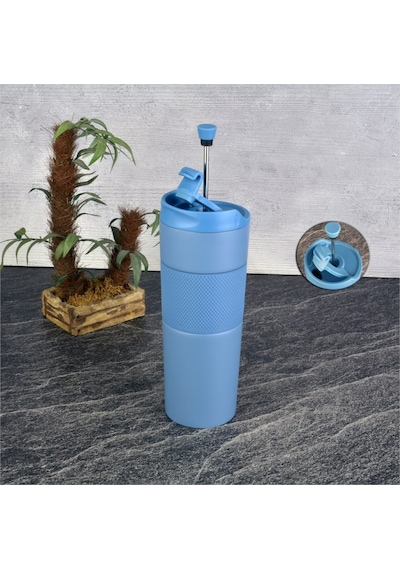 Tohana French Press Kupa Mavi 450 ml