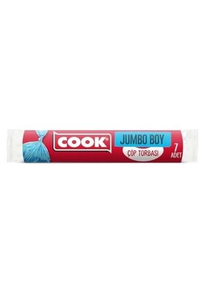 Çöp Torbası Jumbo Boy 80 X 110 Cm 7 Adet/rulo