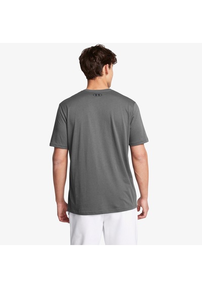 Under Armour Sportstyle Left Chest Erkek Gri Günlük T-shirt - 1326799 Gri