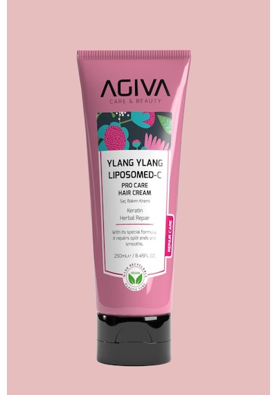 Ylang Ylang Liposomed C Yıpranmış Ve Zayıf Saçlar İçin Saç Bakım Kremi-vegan