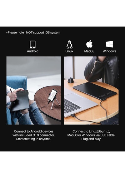 Inspiroy H640p Grafik Çizim Tableti