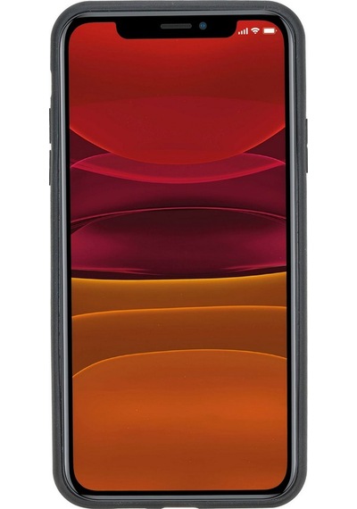 Bouletta Apple Uyumlu iPhone 11 Pro Max Deri Arka Kapak Fxcp Tn3 Kahverengi