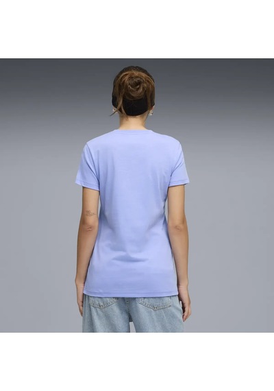 Puma Ess No. 1 Logo Tee Mor Kadın T-shirt