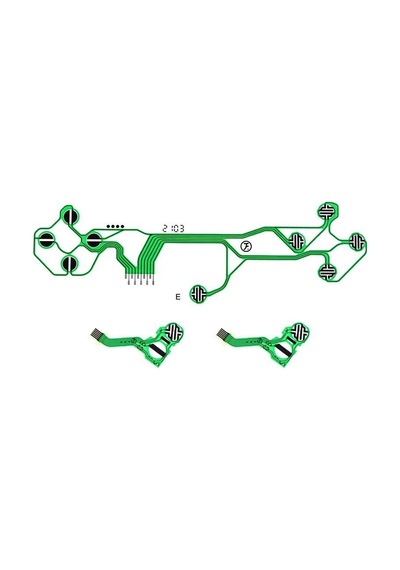 Ps5 İç Film Flex V1 Yeşil Set Ribbon Playstation 5 Uyumlu  Yedek Parça Ps5 Kol Tamir Siyah