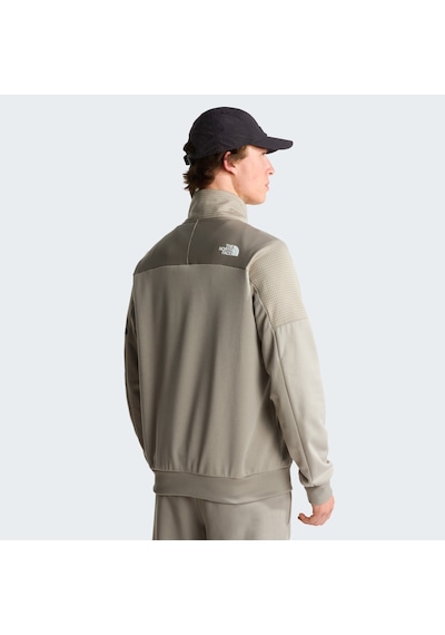 The North Face M Mountain Athletics 1/4 Zip Fleece 2.0 Erkek Sweatshirt-34092 Bej