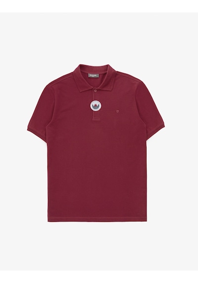 Pierre Cardin Erkek Bordo Tişört Basic 50325312-vr014