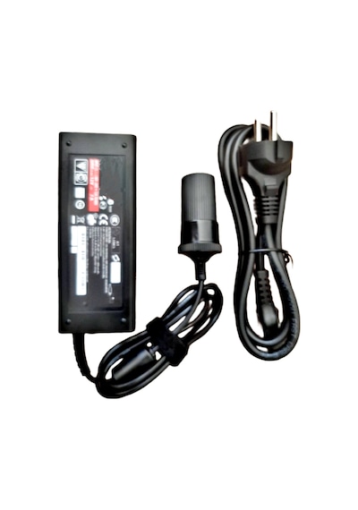 Iceco Oto Buzdolabı İçin Çakmak Adaptörü Araç Çakmaklık Çevirici Ev,ofis Tipi Çevirici Adaptör 84w/7a/12volt