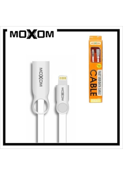 Moxom Cc-19 Apple Uyumlu iOS iPhone Kablo 2400Mah 1.0M
