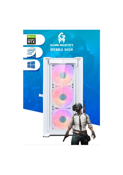 Game Master Hydra3050 i5-12400F 16 GB 512 GB RTX3050 Free Dos Masaüstü Oyuncu Bilgisayarı
