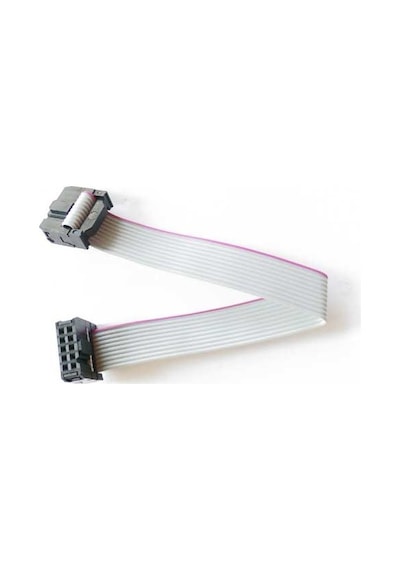 6 8 10 12 14 16 20 24 26 Pin Idc Flat Yassı Dişi Dişi Kablo 10 Cm-2X8=16 Pin