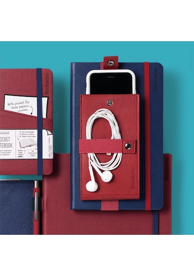 Bookaroo Phone Holder - Dark Red 2 Mixed