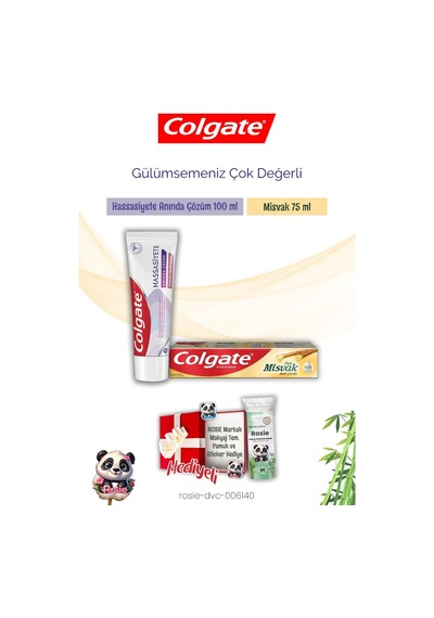 Colgate Diş Macunu Misvak Özlü, Hassasiyete Anında Çözüm Ve Rosie Beyazlık