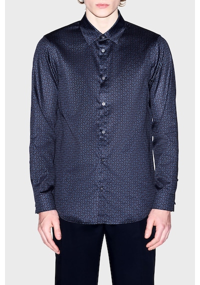 Armani Exchange Erkek Gömlek Xm001942 Af19194 Fb436 Lacivert