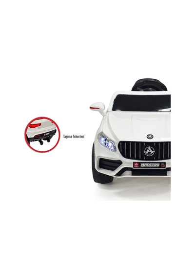 Maestro Akülü 12 Volt Araba Beyaz