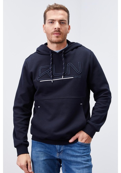 Tommy Life Lacivert Yazı Nakışlı Standart Kalıp Kapüşonlu Erkek Sweatshirt - 87887 Lacivert Tommy Life Lacivert Yazı Nakışlı Standart Kalıp Kapüşonlu Erkek Sweatshirt - 87887 Lacivert