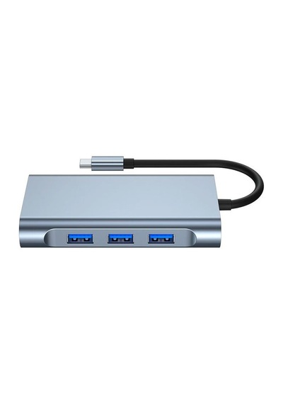 Type C To Hdmi Usb 3.0 Sd Tf Kart Rj45 Ethernet Vga 3.5 Aux