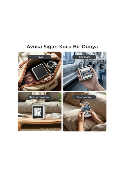 Rg Rotate Döner Ekranlı Android Retro El Oyun Konsolu Gümüş - 3.5 İnç 720x720 Dokunmatik Ips Ekran Alüminyum Metal Kasa Unisoc T618 8 Çekirdek 3 Gb Ram 32 Gb Ps2 Wıı 3ds Uyumlu Taşınabilir Oyun Cihazı Rg Rotate Döner Ekranlı Android Retro El Oyun Konsolu Gümüş - 3.5 İnç 720x720 Dokunmatik Ips Ekran Alüminyum Metal Kasa Unisoc T618 8 Çekirdek 3 Gb Ram 32 Gb Ps2 Wıı 3ds Uyumlu Taşınabilir Oyun Cihazı