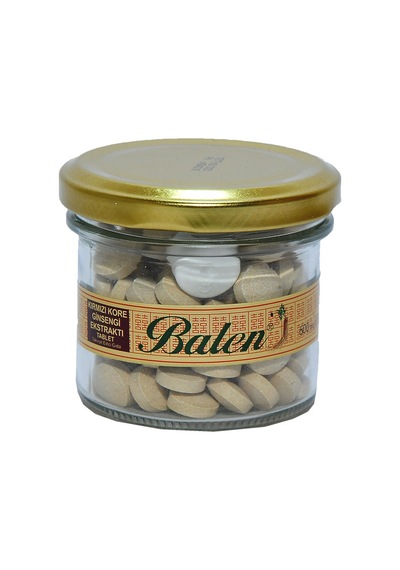 Balen Kırmızı Kore Ginsengi Ekstraktı 120 Tablet