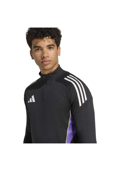 Adidas Tiro25c Training Erkek Siyah Dik Yaka Tişört SIYAH
