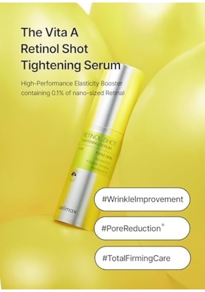 Celimax Retinol Shot Tightening Serum 30ml / 162.000 A-shot Mikropartikül