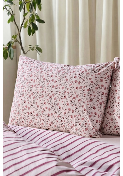 Doqu Home Harmony Festıval Nevresim Takımı Çift Kişilik Mirela Pembe