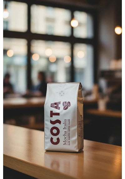 Costa Coffee Espresso Blend Çekirdek Kahve 1 Kg Medium Roast Çekirdek Kahve