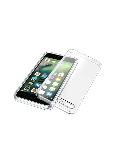 Goocamp Apple iPhone Uyumlu 7 Plus Kılıf Fizy Kapak - Renksiz Renksiz