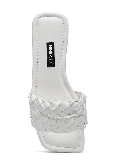 Nine West Orago 2Fx Kadın Düz Terlik-Beyaz