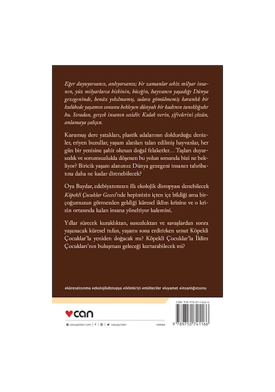 Köpekli Çocuklar Gecesi -  Can Yayınları - Oya Baydar