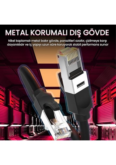 Ayrex Cat6 1000mbps Gigabit Ftp Rj45 Ethernet Ağ Kablosu 15 Metre Diğer
