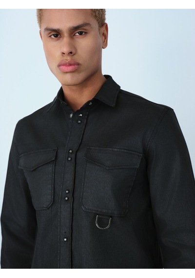 LOFT Regular Fit Erkek Gömlek U.kol Lf2038036 Q1.v1 Denim