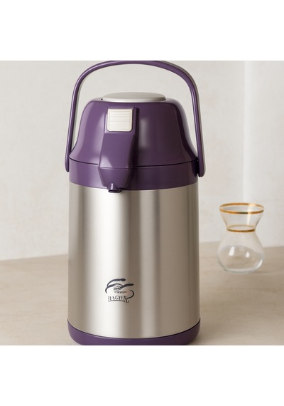 2.5l 304 Çelik Pompalı Termos Musluklu Çok Renkli